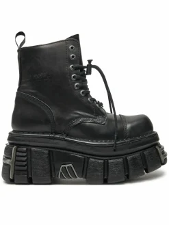 Anfibi M-NEWMILI083-S37 Nero