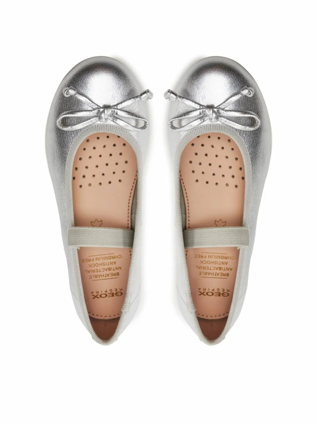Ballerine Jr Plie' J4555D 00044 C1007 S Argento