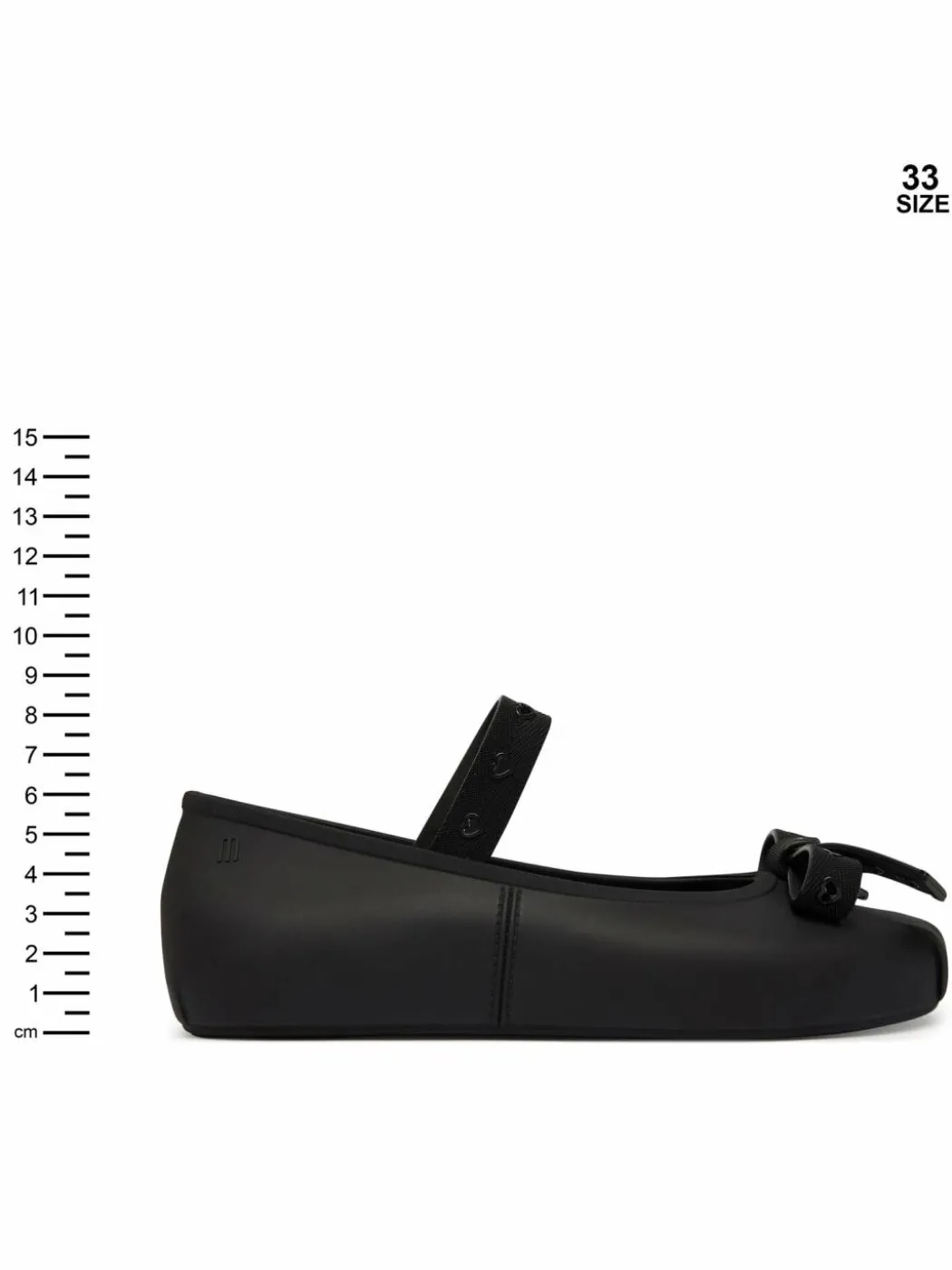 Ballerine Mini Melissa Sophie Crush Inf 37837 Nero