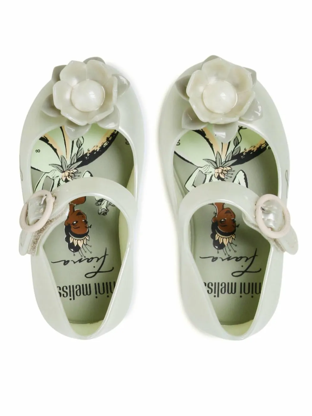 Ballerine Mini Melissa Sweet Love + Disn 33447 Verde