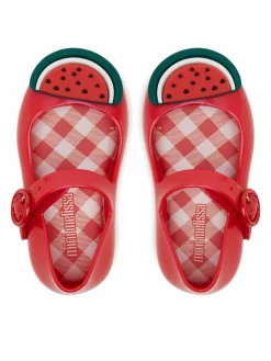 Ballerine Mini Melissa Sweet Love Picnic Bb 36009 Rosso