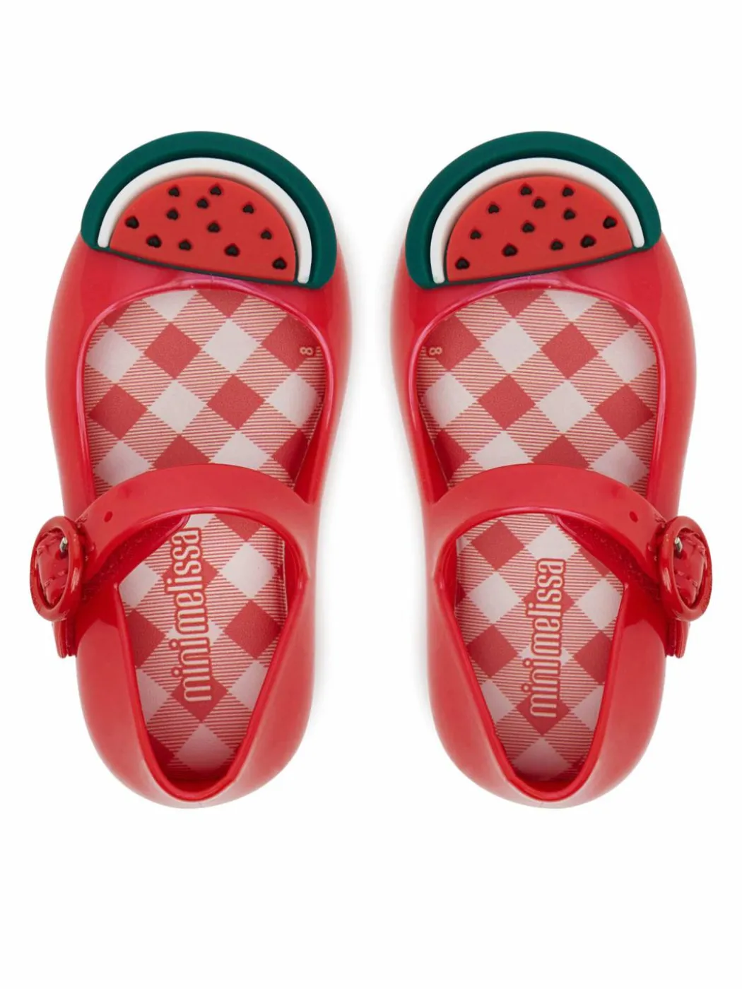 Ballerine Mini Melissa Sweet Love Picnic Bb 36009 Rosso