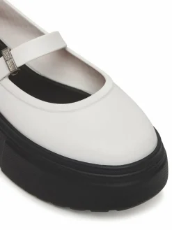 Ballerine Soft Ballerina Platform Ad 37858 Bianco
