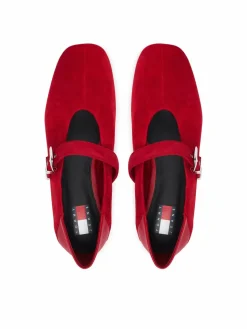 Ballerine Tjw Ballerina Suede EN0EN03067 Rosso