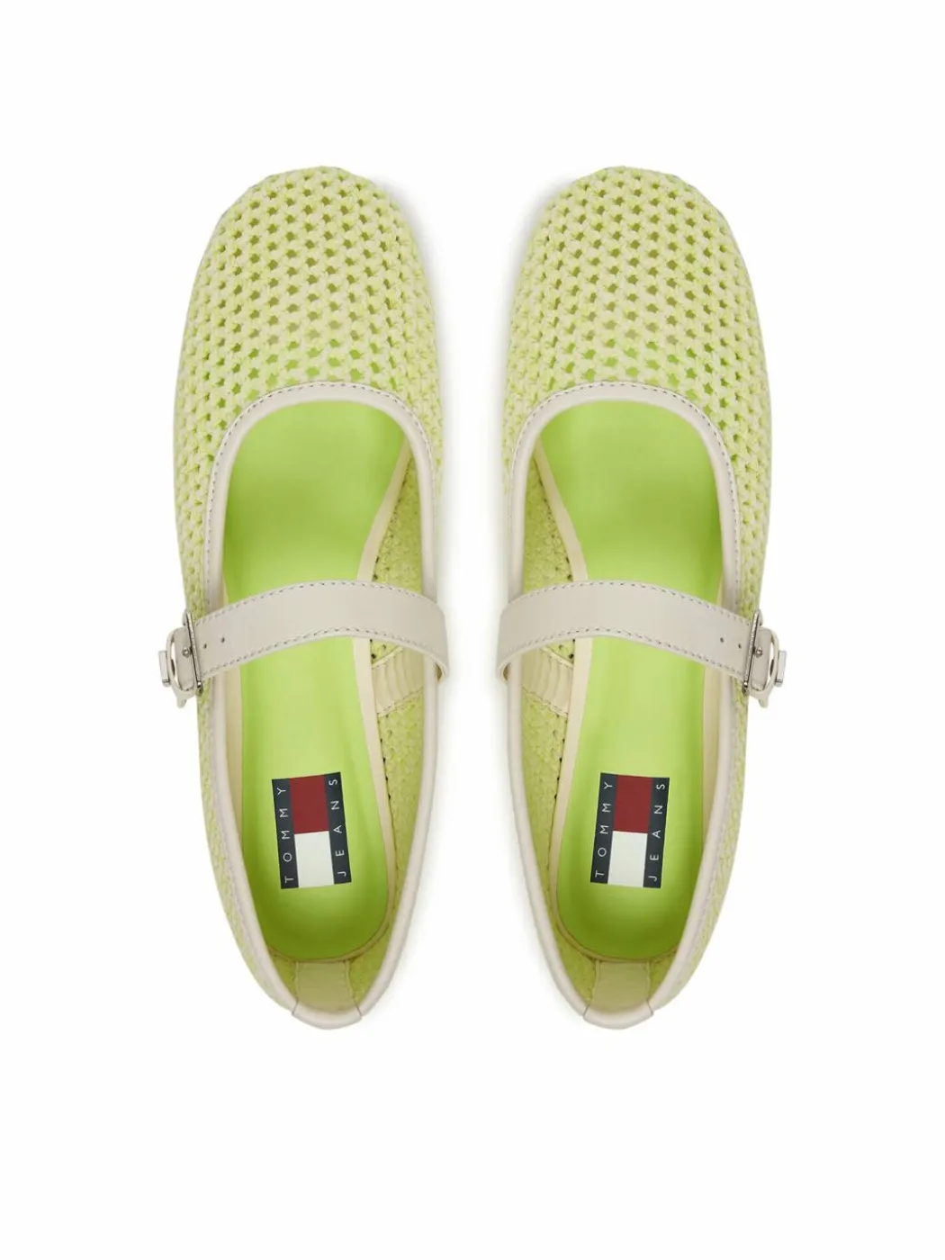 Ballerine Tjw Knitted Ballerina EN0EN03030 Bianco