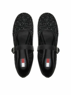Ballerine Tjw Knitted Ballerina EN0EN03030 Nero