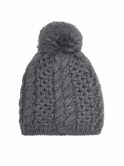 Berretto Afra Pompn 75039 Grigio