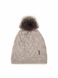 Berretto Knitted & Fleece Hat 123515.014.10.00 Beige