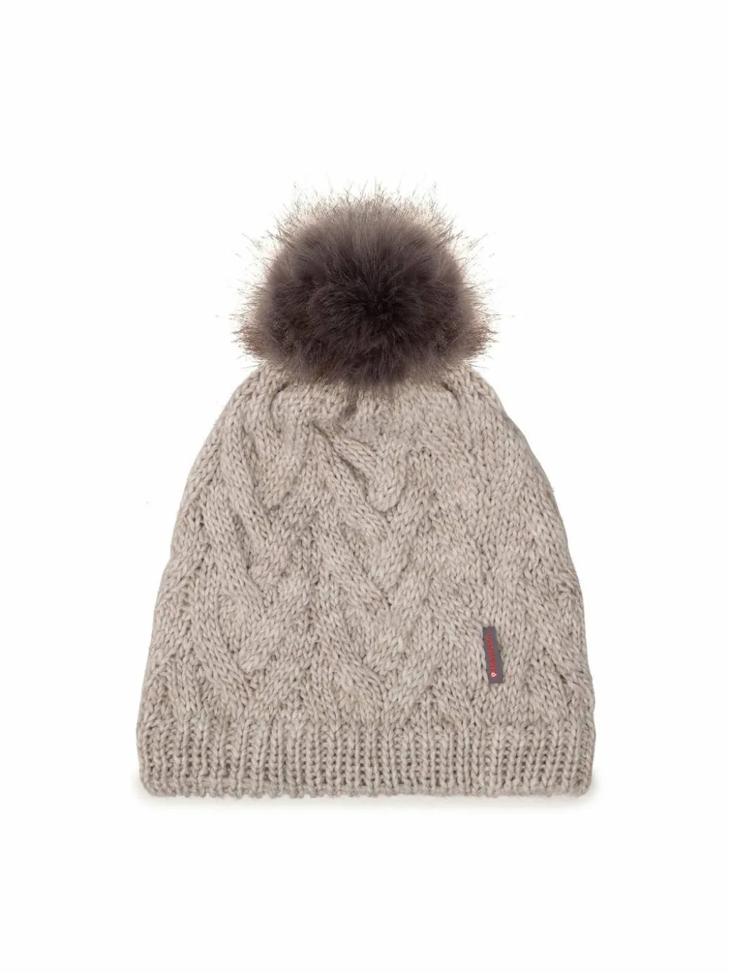 Berretto Knitted & Fleece Hat 123515.014.10.00 Beige
