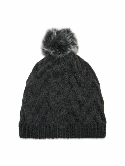 Berretto Knitted & Fleece Hat 123515.901.10.00 Grigio