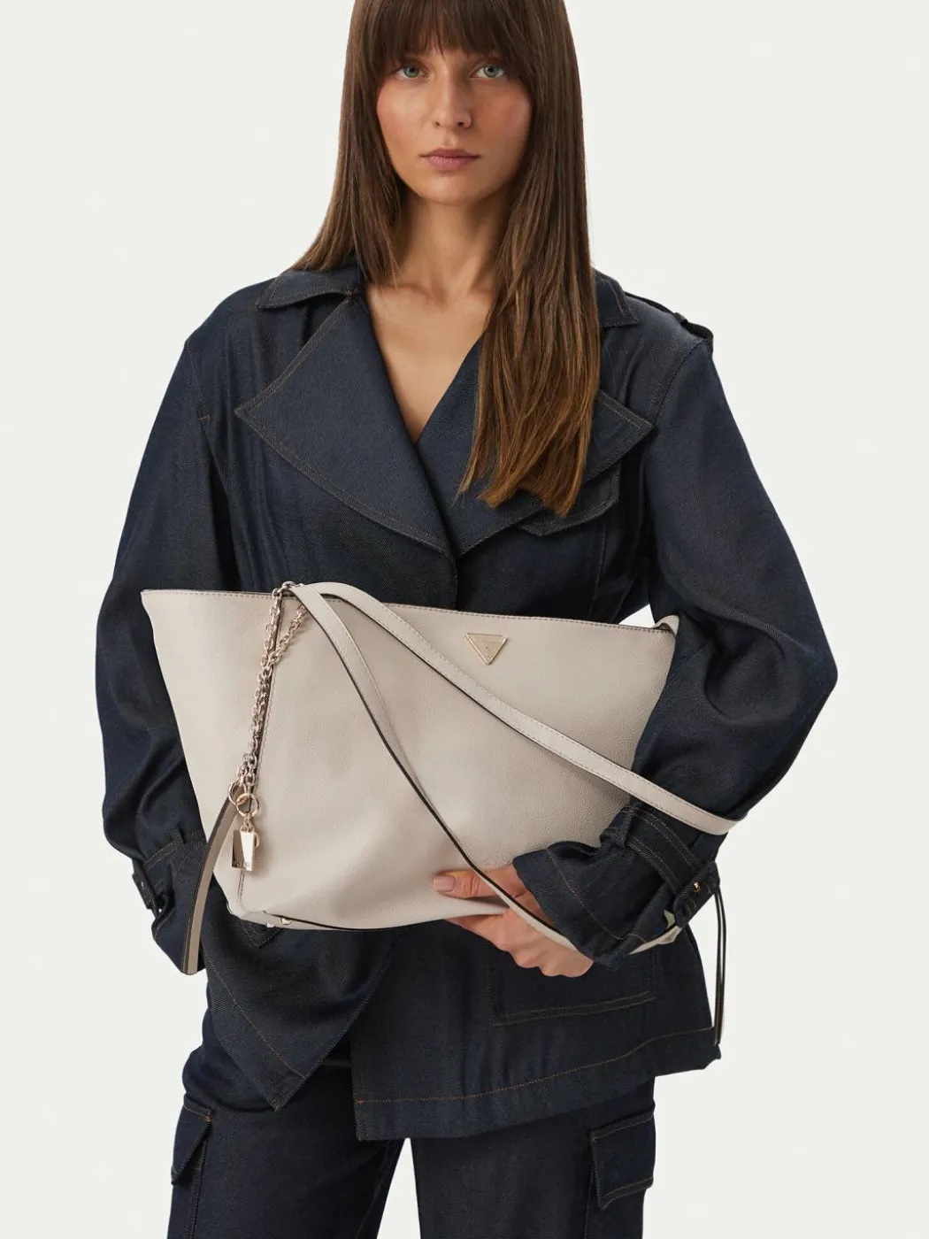 Borsetta Devon HWBG97 45230 Beige chiaro
