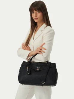 Borsetta Ella Logo HWPD97 46060 Nero
