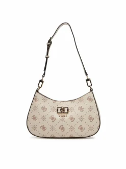 Borsetta Emelie Logo HWGP99 28180 Écru