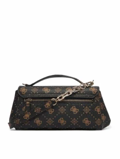 Borsetta Emelie Logo HWGP99 28190 Marrone scuro
