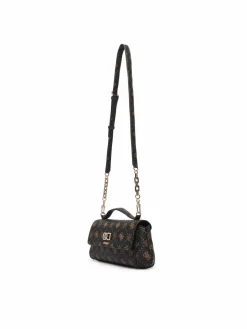 Borsetta Emelie Logo HWGP99 28190 Marrone scuro