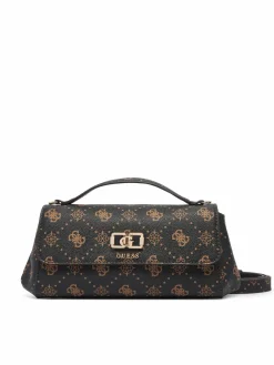 Borsetta Emelie Logo HWGP99 28190 Marrone scuro
