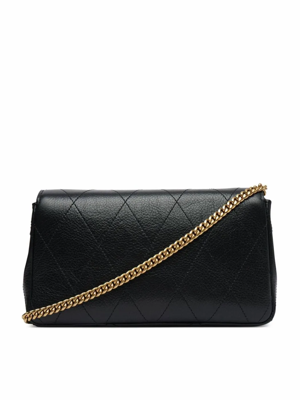 Borsetta Quilted Chain Wallet 186041 Nero