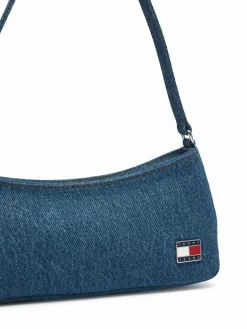 Borsetta Tjw Cool Denim Shoulder Bag AW0AW19157 Blu