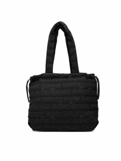 Borsetta Tjw Icon Nylon Tote Aop AW0AW18649 Nero