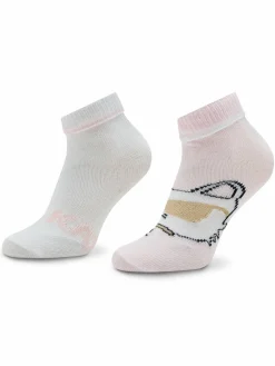 Calzini corti Z90039 Rosa