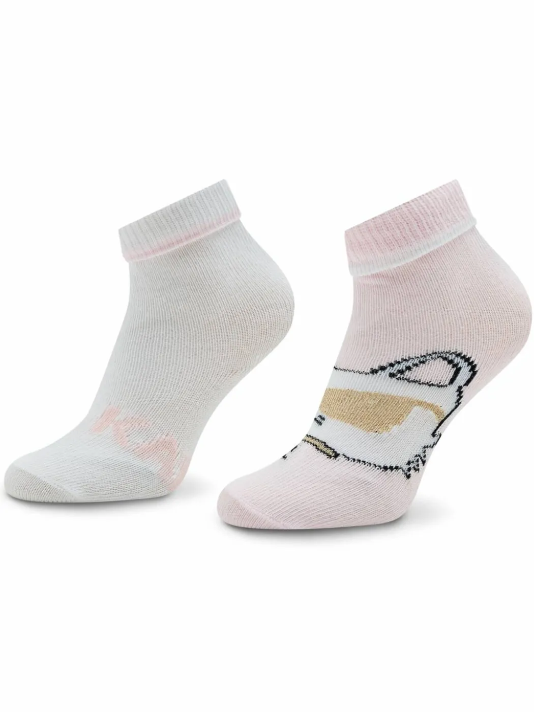 Calzini corti Z90039 Rosa
