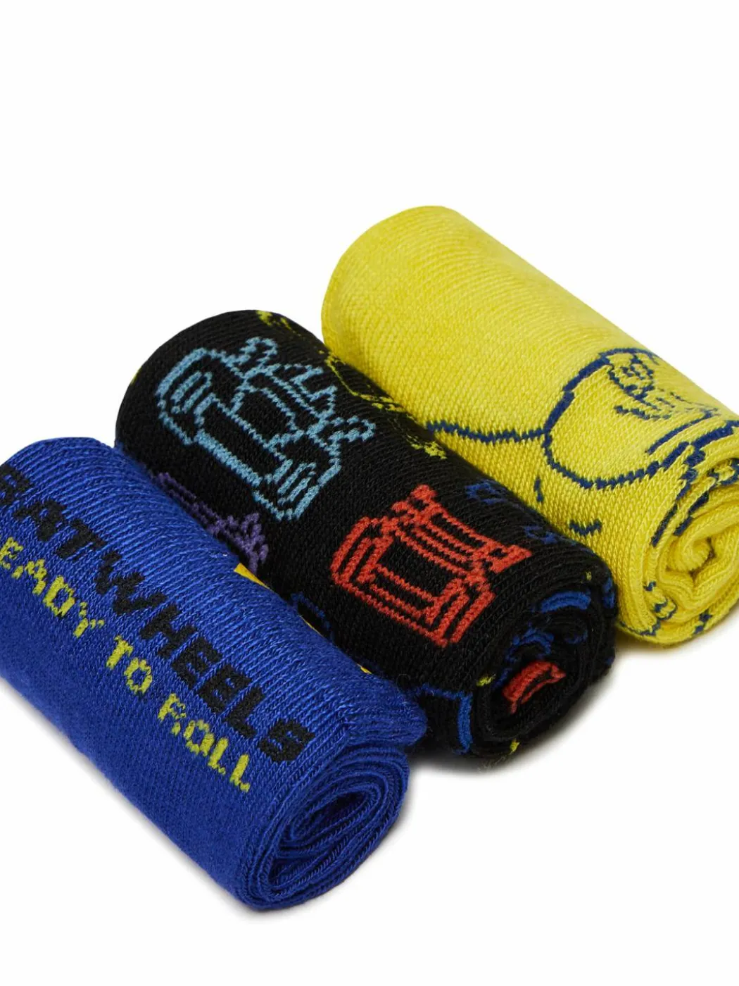 Calzini lunghi ACCCCS-SS25-237WBBW(3-PACK) Giallo