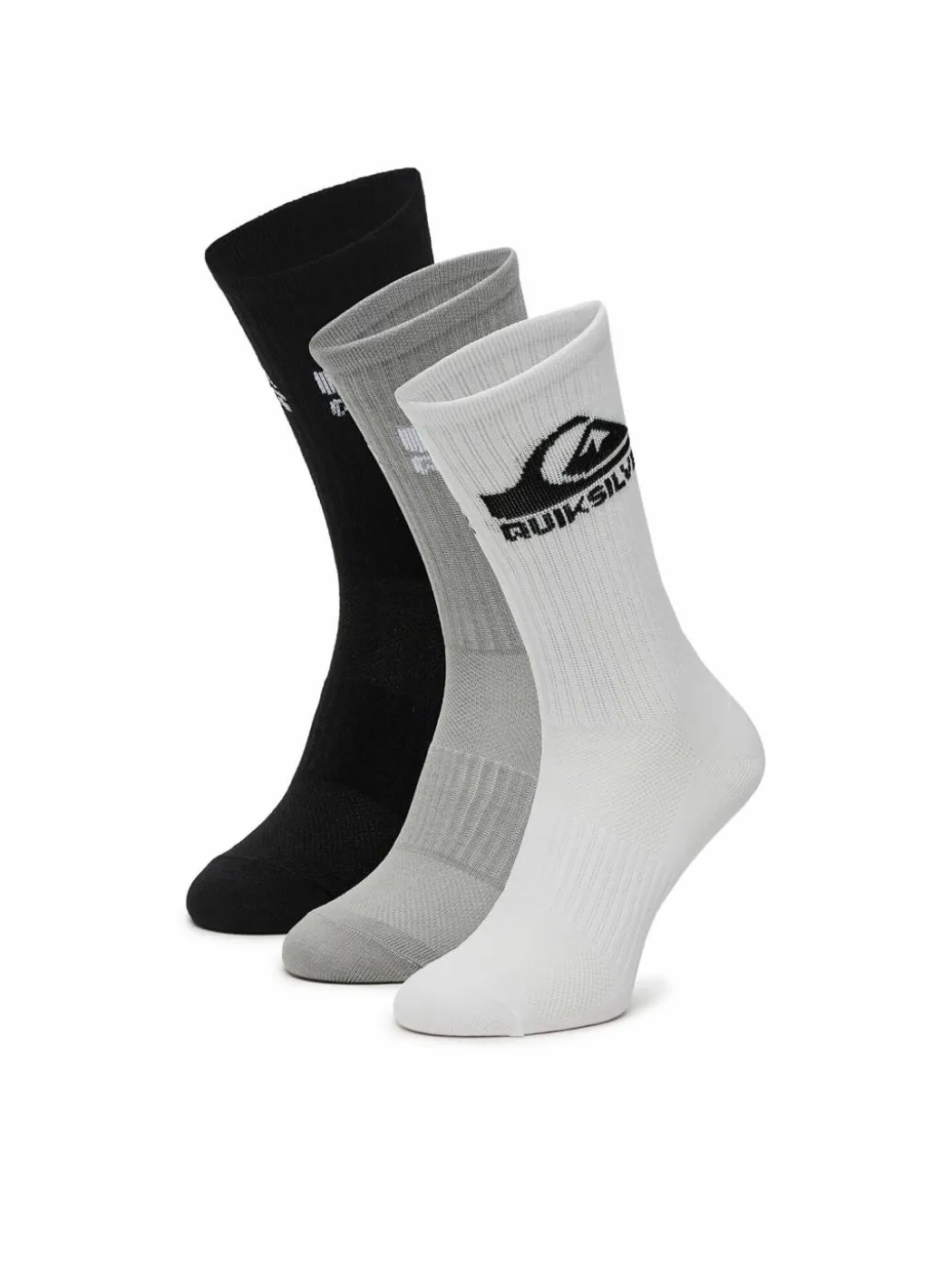 Calzini lunghi AS_QUIKSILVER_101W_SS25 (3-PACK) Bianco