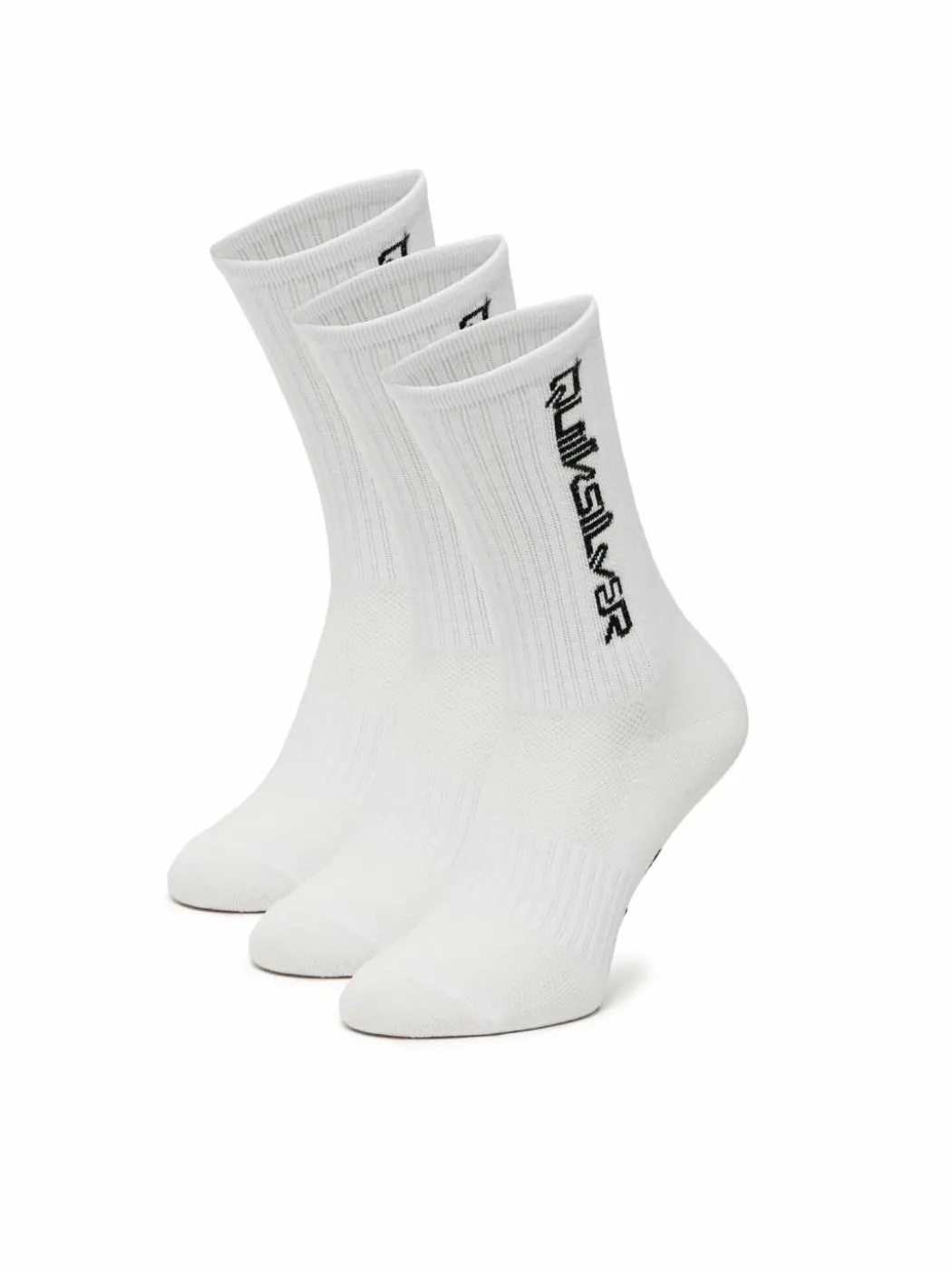 Calzini lunghi AS_QUIKSILVER_100W_SS25 (3-PACK) Bianco