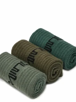Calzini lunghi AS_QUIKSILVER_100W_SS25 (3-PACK) Cachi