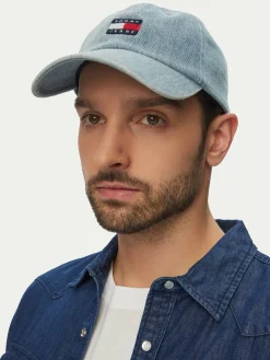 Cappellino Tjm Heritage Denim Cap AM0AM14204 Blu