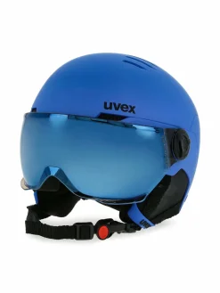 Casco da sci Rocket Jr Visor 56/6/263/20 Blu