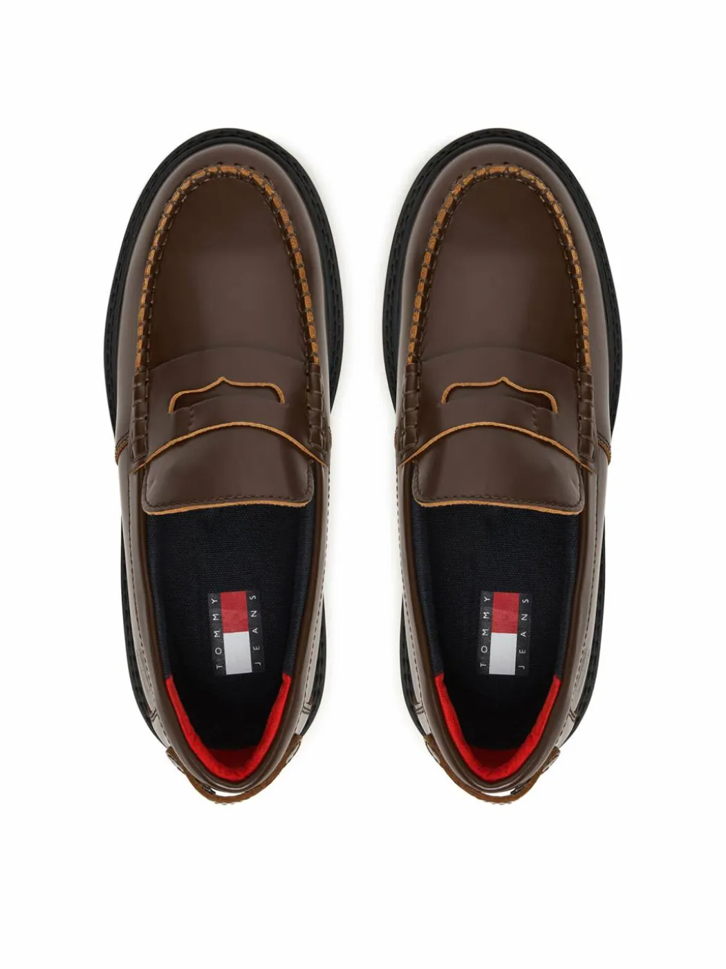 Chunky loafers Archive '01 Leather Loafer EN0EN03022 Marrone