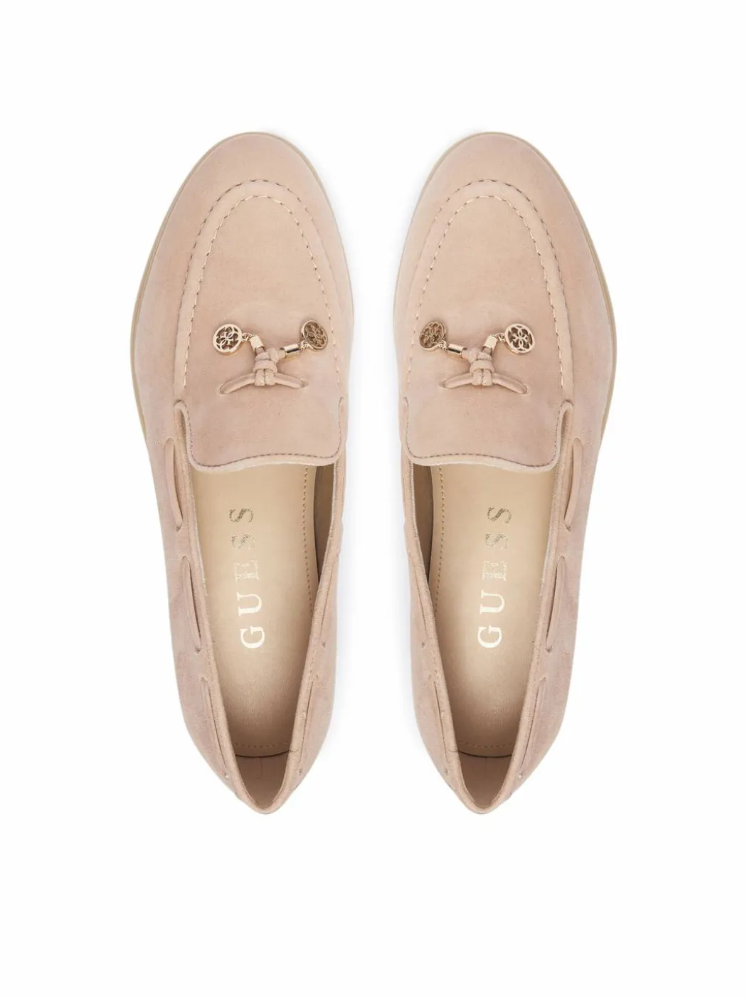 Chunky loafers Aryanai FLTNAI SUE14 Beige chiaro