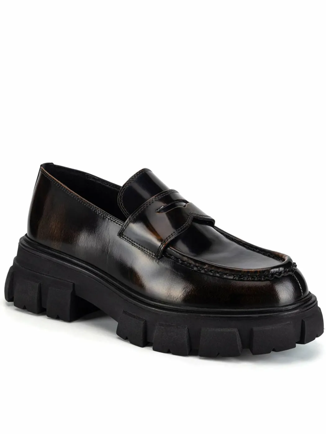 Chunky loafers ELANA-01WI-002 Marrone