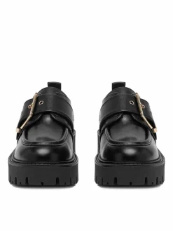 Chunky loafers EO-CI12-LEA-01 Nero