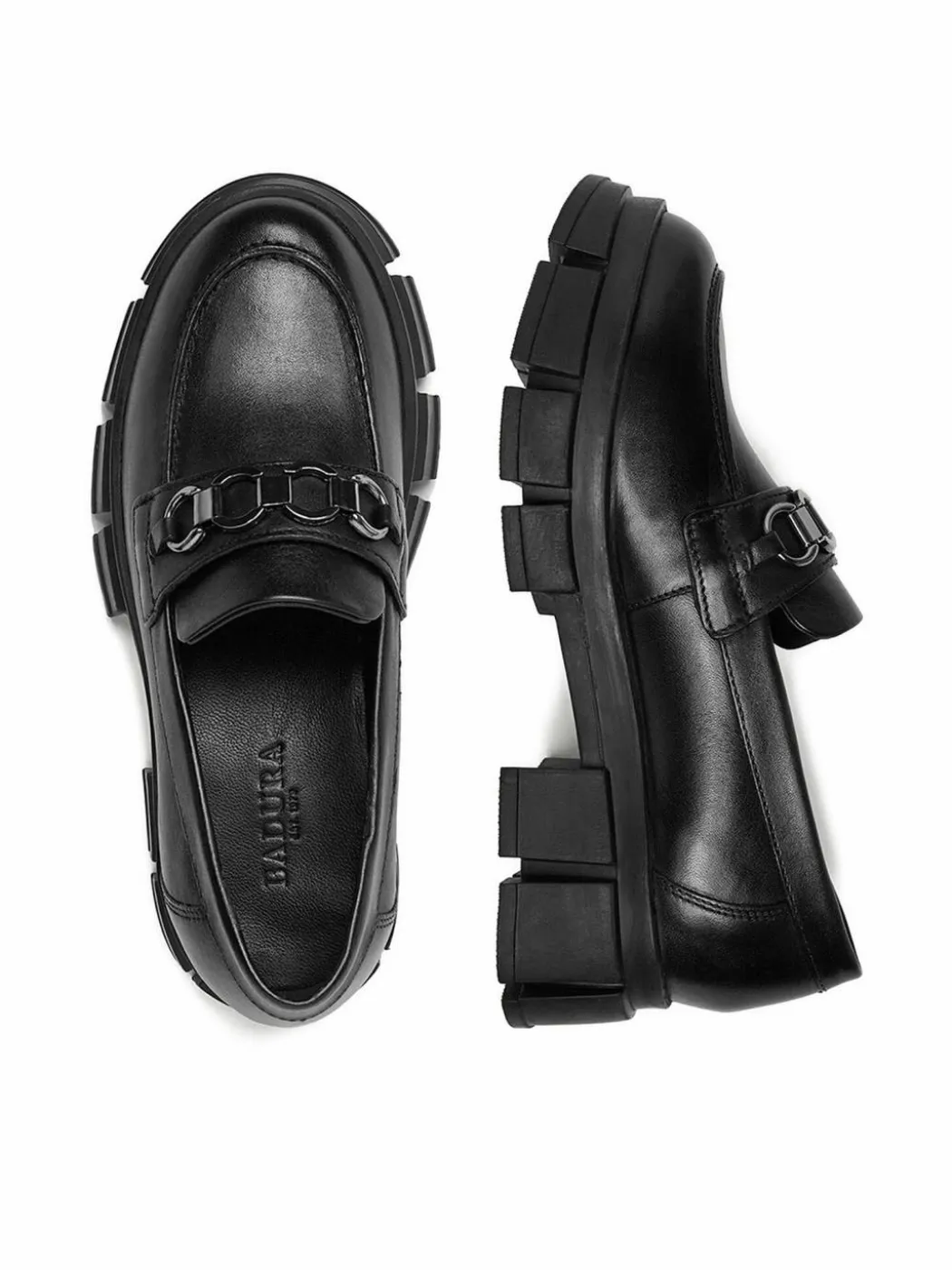 Chunky loafers EO-CI12-9092-05 Nero