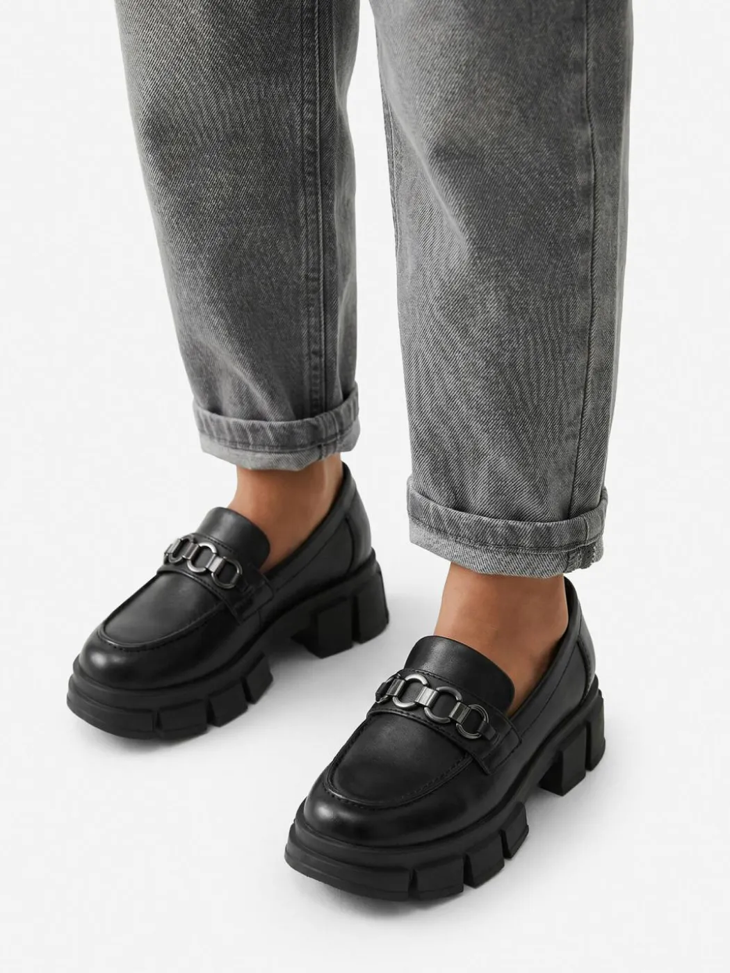 Chunky loafers EO-CI12-9092-05 Nero