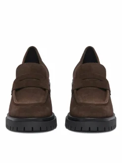 Chunky loafers GATE-25820LM Marrone scuro
