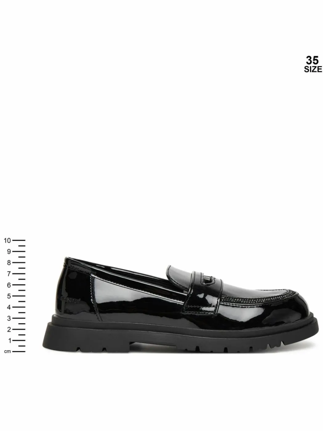 Chunky loafers 46558 Nero