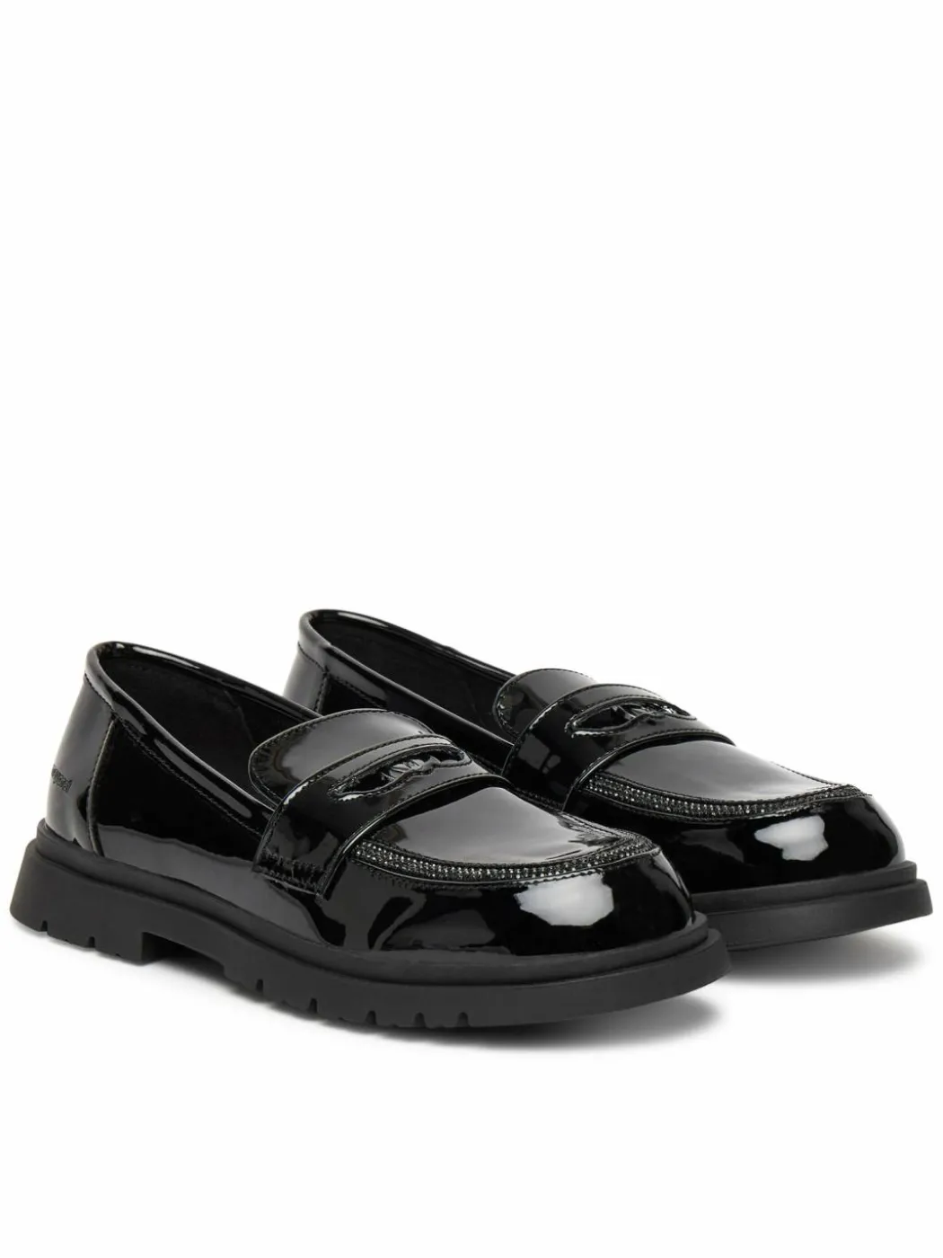 Chunky loafers 46558 Nero