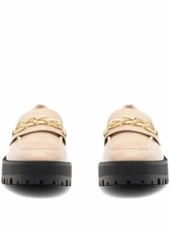 Chunky loafers NYLA 8123-1 Beige
