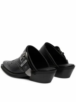 Ciabatte Archive Cowboy Mule Leather EN0EN03063 Nero