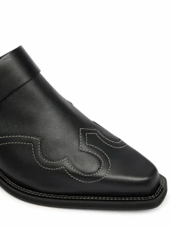 Ciabatte Archive Cowboy Mule Leather EN0EN03063 Nero