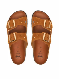 Ciabatte Beatriz F00900 Marrone