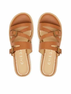 Ciabatte FLJGRY LEA03 Marrone chiaro