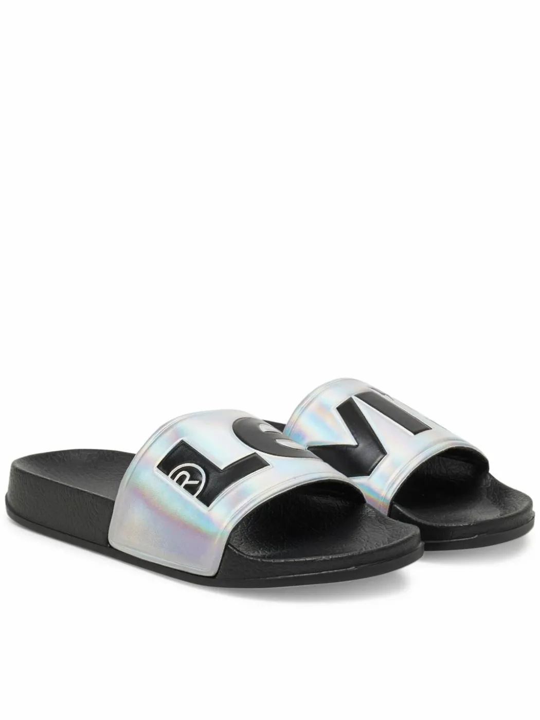 Ciabatte June L VPOL0238S Argento