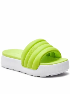 Ciabatte Karmen Slide Puffy Wns 395399-04 Verde