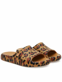 Ciabatte Mini Melissa Free Print Slide Inf 35936 Marrone