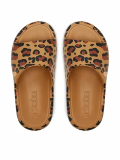 Ciabatte Mini Melissa Free Print Slide Inf 35936 Marrone