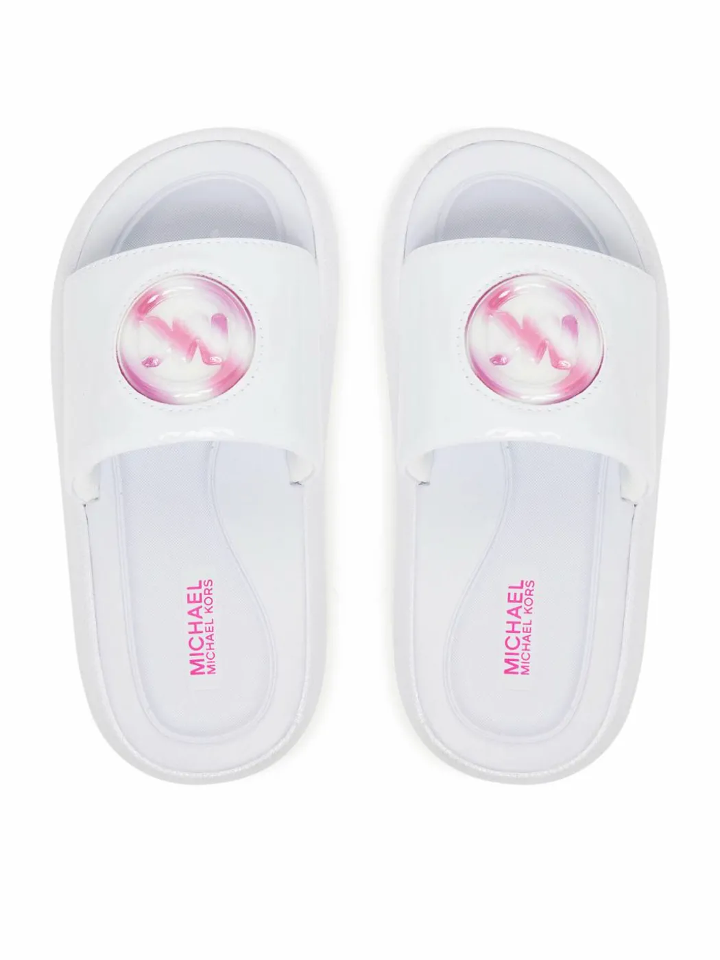 Ciabatte Raelynn Bubble MK03835101 Bianco